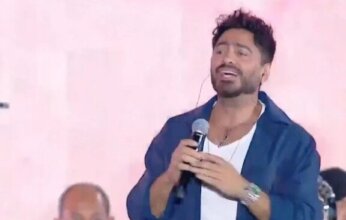 تامر حسني يحيي احتفالية منتخب مصر باستاد القاهرة