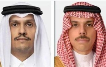 وزير الخارجية القطرى ونظيره السعودى يبحثان جهود خفض التصعيد