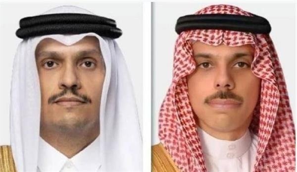 وزير الخارجية القطرى ونظيره السعودى يبحثان جهود خفض التصعيد وزير الخارجية القطرى ونظيره السعودى يبحثان جهود خفض التصعيد