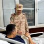 رئيس الأركان الكويتي يطمئن على مصابي القوة البحرية جراء الهجمات الإيرانية 1 khaligyoun93842